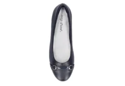 Easy Street Womens Asher Flat - Navy -Shoe Sales Store US 01 108018 05