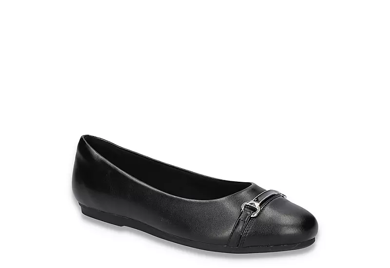 Easy Street Womens Asher Flat - Black 3 Easy Street Womens Asher Flat - Black