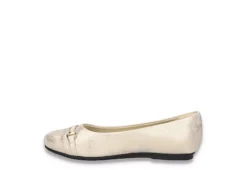 Easy Street Womens Asher Flat - Gold -Shoe Sales Store US 01 108022 03