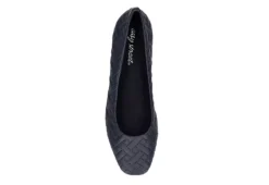 Easy Street Womens Mazi Flat - Navy -Shoe Sales Store US 01 108047 05