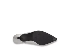 Easy Street Womens Emerin Slingback Pump - Silver -Shoe Sales Store US 01 108061 06