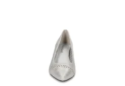 Easy Street Womens Ansen Pump - Silver -Shoe Sales Store US 01 108091 02