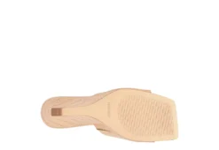 Nine West Womens Rovah Wedge Sandal - Natural -Shoe Sales Store US 01 108776 04