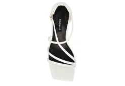 Nine West Womens Rolga Wedge Sandal - White 12 Nine West Womens Rolga Wedge Sandal - White -Shoe Sales Store US 01 108884 03