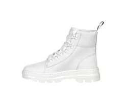 Dr. Martens Dr.martens Womens Combs Nylon Combat Boot - White -Shoe Sales Store US 01 122050 03