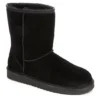 Koolaburra By Ugg Womens Koola Short Fur Boot - Black -Shoe Sales Store US 01 122352 00