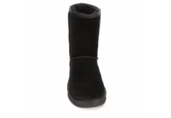 Koolaburra By Ugg Womens Koola Short Fur Boot - Black -Shoe Sales Store US 01 122352 02