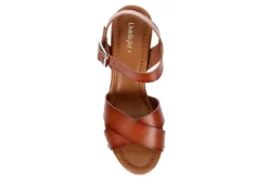 Limelight Womens April Platform Sandal - Cognac -Shoe Sales Store US 01 132101 05