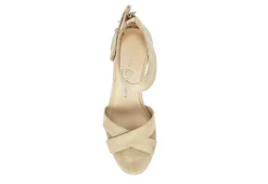 Chinese Laundry Womens Celly Wedge Sandal - Beige -Shoe Sales Store US 01 132194 05
