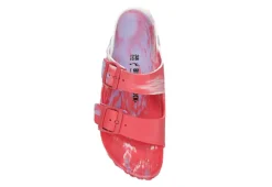 Birkenstock Womens Arizona Essentials Slide Sandal - Coral 14 Birkenstock Womens Arizona Essentials Slide Sandal - Coral -Shoe Sales Store US 01 201446 05