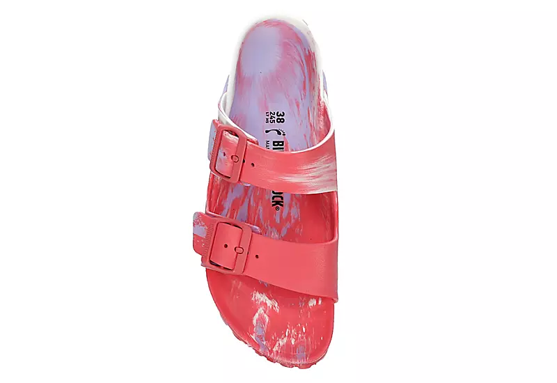 Birkenstock Womens Arizona Essentials Slide Sandal - Coral 8 Birkenstock Womens Arizona Essentials Slide Sandal - Coral - Image 6