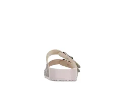 Madden Girl Womens Teddy Footbed Slide Sandal - Blush -Shoe Sales Store US 01 201894 04