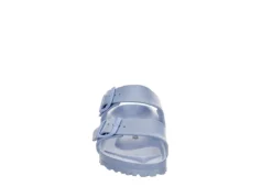 Birkenstock Womens Arizona Essentials Slide Sandal - Pale Blue -Shoe Sales Store US 01 202089 02