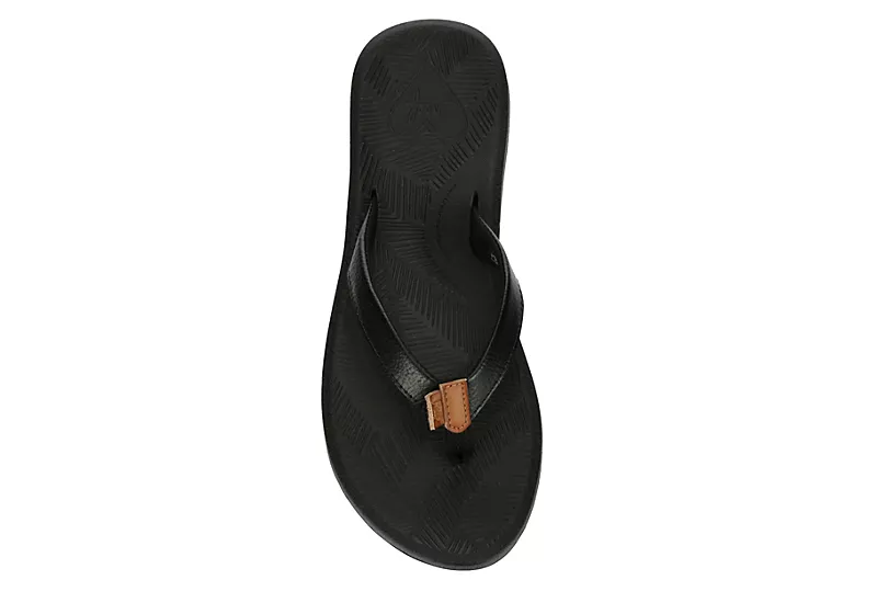 Reef Womens Zen Love Ii Flip Flop Sandal - Black 8 Reef Womens Zen Love Ii Flip Flop Sandal - Black - Image 6