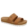 Reef Womens Banded Horizon Hi Slide Sandal - Tan -Shoe Sales Store US 01 202349 00