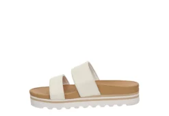Reef Womens Banded Horizon Hi Slide Sandal - White -Shoe Sales Store US 01 202350 03