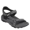 Skechers Womens Arch Fit Reggae Outdoor Sandal - Black -Shoe Sales Store US 01 202398 00