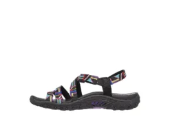 Skechers Womens Reggae Native Vibez Outdoor Sandal - Black -Shoe Sales Store US 01 202403 02
