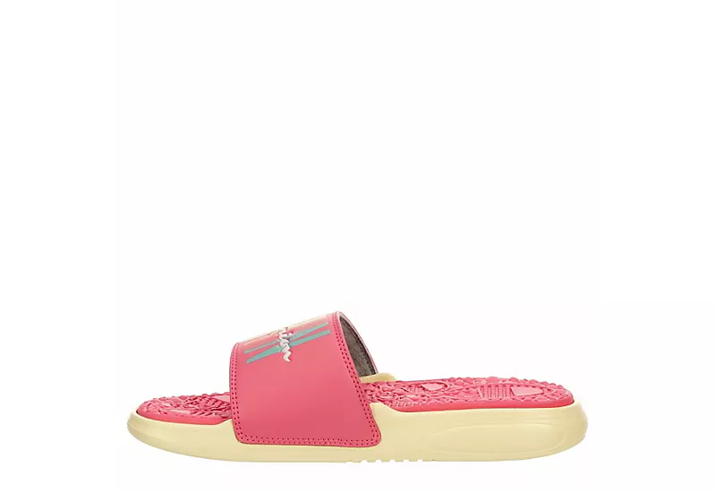 Champion Womens Foundation Pastel Block Slide Sandal - Peach 6 Champion Womens Foundation Pastel Block Slide Sandal - Peach - Image 4