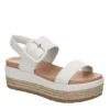 Michael By Michael Shannon Womens Kira Platform Sandal - Ivory -Shoe Sales Store US 01 202471 00