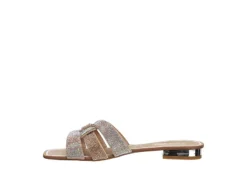 Michael By Michael Shannon Womens Skylar Slide Sandal - Med Metallic -Shoe Sales Store US 01 202475 03