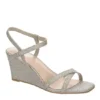 Maripe Womens Lexie Wedge Sandal - Silver -Shoe Sales Store US 01 202476 00
