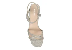 Maripe Womens Lexie Wedge Sandal - Silver -Shoe Sales Store US 01 202476 05