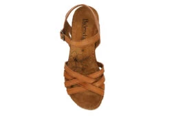 Bjorndal Womens Lily Wedge Sandal - Tan -Shoe Sales Store US 01 202508 05