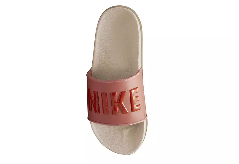 Nike Womens Off Court Slide Sandal - Peach 6 Nike Womens Off Court Slide Sandal - Peach - Image 4