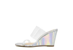 Xoxo Womens Lotys Wedge Sandal - Clear -Shoe Sales Store US 01 202620 02
