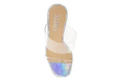 Xoxo Womens Lotys Wedge Sandal - Clear -Shoe Sales Store US 01 202620 04