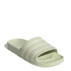 Adidas Womens Adilette Aqua Slide Sandal - Pale Green -Shoe Sales Store US 01 202665 00