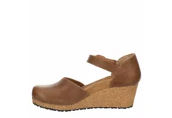 Birkenstock Womens Mary Wedge Sandal - Cognac 12 Birkenstock Womens Mary Wedge Sandal - Cognac -Shoe Sales Store US 01 202702 03