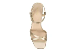 Maripe Womens Lexie Wedge Sandal - Gold -Shoe Sales Store US 01 202778 05