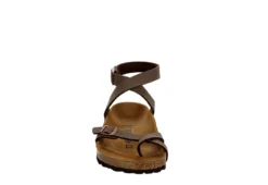 Birkenstock Womens Yara Footbed Sandal - Brown -Shoe Sales Store US 01 202790 02