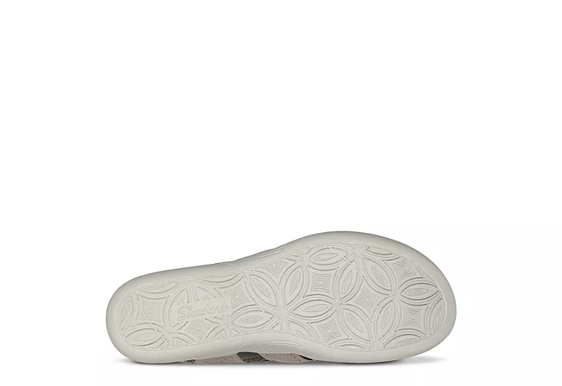 Skechers Womens Pier Lite-memory Maker Sandal - Taupe 9 Skechers Womens Pier Lite-memory Maker Sandal - Taupe - Image 7