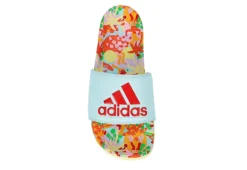 Adidas Womens Adilette Comfort Slide Sandal - Aqua -Shoe Sales Store US 01 203097 05