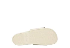 Adidas Womens Adilette Comfort Slide Sandal - Off White -Shoe Sales Store US 01 203099 06
