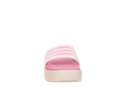 Adidas Womens Adilette Platform Slide Sandal - Pink -Shoe Sales Store US 01 203101 02