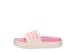 Adidas Womens Adilette Platform Slide Sandal - Pink -Shoe Sales Store US 01 203101 03