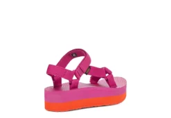 Teva Womens Flatform Universal Platform Outdoor Sandal - Fuschia -Shoe Sales Store US 01 203150 03
