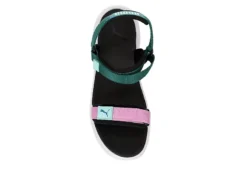 Puma Womens Sportie Vola Sandal - Green 14 Puma Womens Sportie Vola Sandal - Green -Shoe Sales Store US 01 203190 05