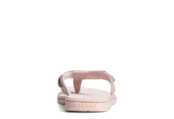 Sperry Womens Seafish Iridescent Sparkle Flip Flop Sandal - Blush -Shoe Sales Store US 01 203196 02
