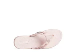 Sperry Womens Seafish Iridescent Sparkle Flip Flop Sandal - Blush -Shoe Sales Store US 01 203196 04