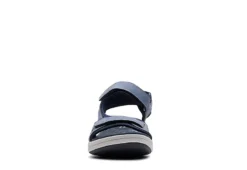 Clarks Womens Mira Bay Sandal - Denim -Shoe Sales Store US 01 203200 02