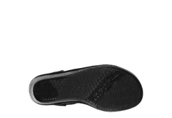 Skechers Womens Rumble On - Camp Glam Wedge Sandal - Black -Shoe Sales Store US 01 203242 04