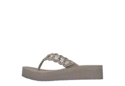 Skechers Womens Happy Spring Flip Flop Sandal - Taupe 11 Skechers Womens Happy Spring Flip Flop Sandal - Taupe -Shoe Sales Store US 01 203257 02