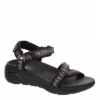 Skechers Womens Affinity Sandal - Black -Shoe Sales Store US 01 203279 00