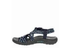Skechers Womens Reggae Irie Mon Trail Grazer Outdoor Sandal - Navy -Shoe Sales Store US 01 203283 03