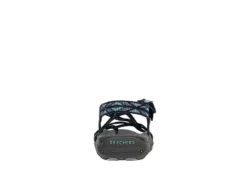 Skechers Womens Reggae Irie Mon Trail Grazer Outdoor Sandal - Navy -Shoe Sales Store US 01 203283 04
